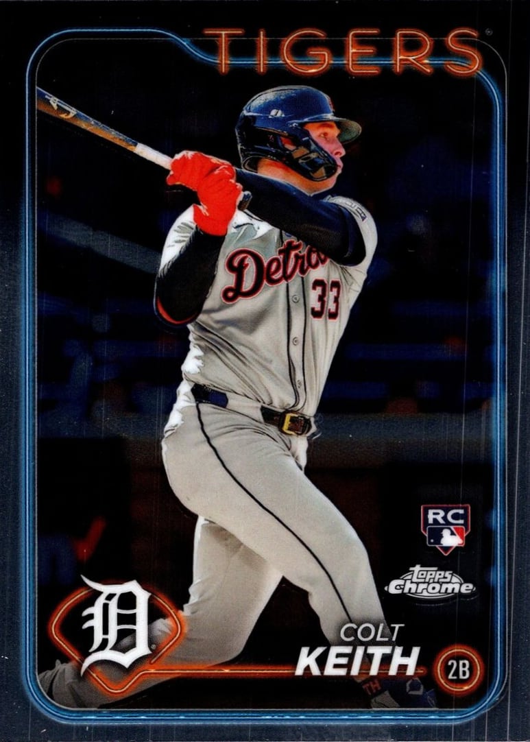 Colt Keith 2024 Topps Chrome Baseball card