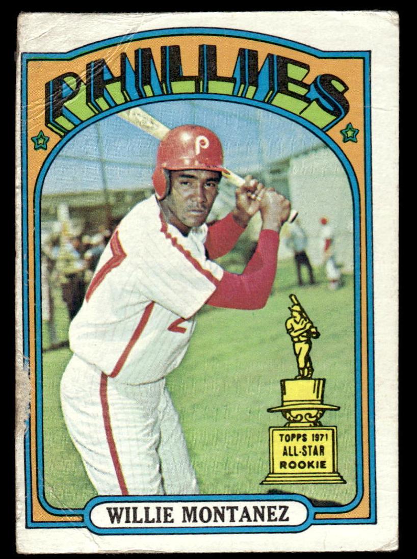 1972 Willie Montanez #690