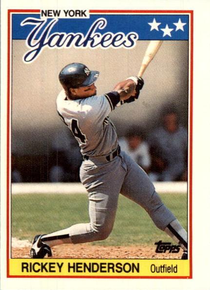1988 Rickey Henderson #31
