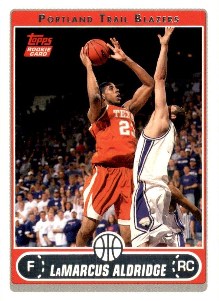 2006 Topps LaMarcus Aldridge #241 card