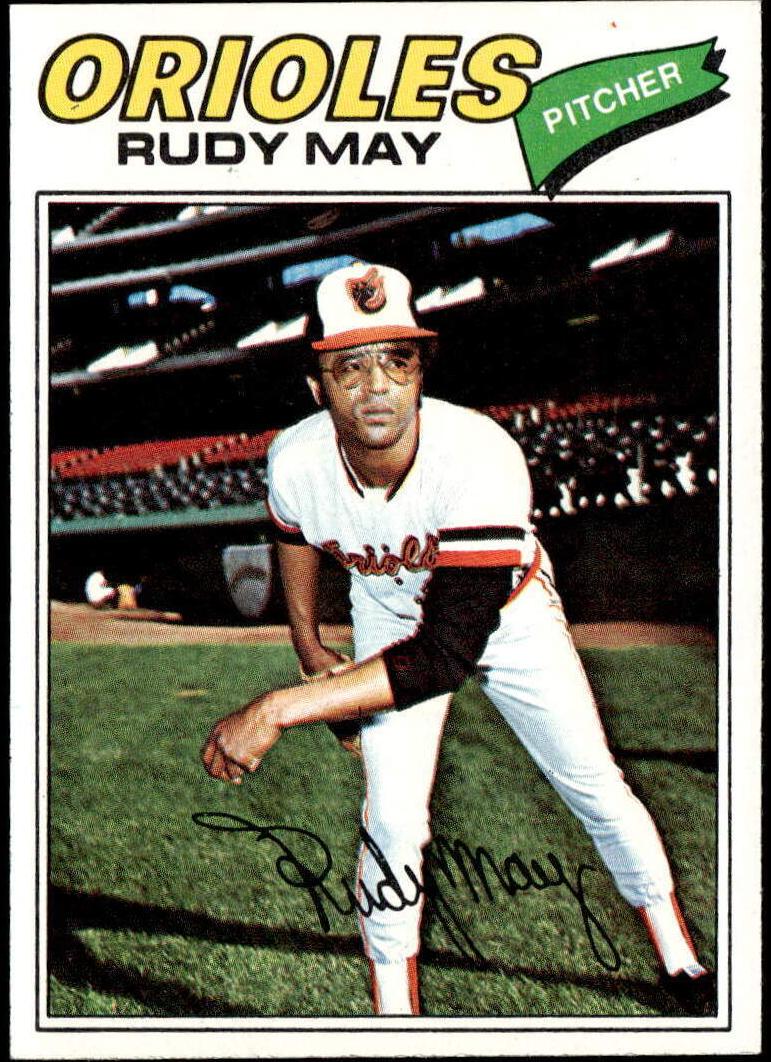 1977 Rudy May #56