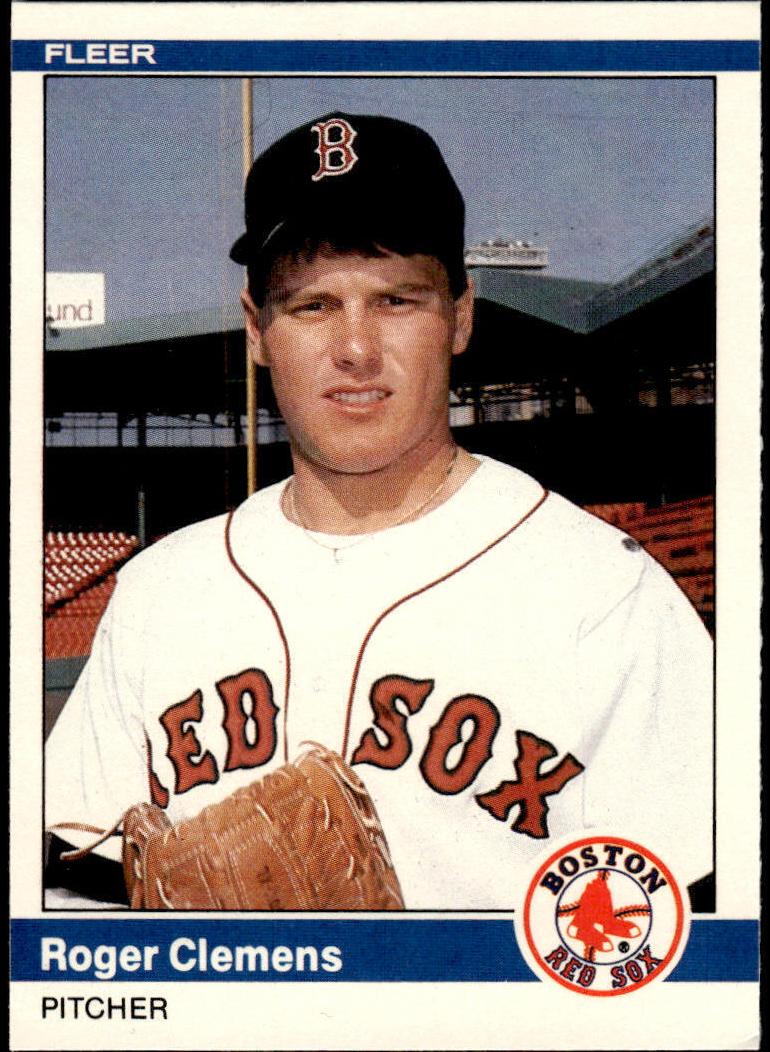 1984 Fleer Update Roger Clemens #U-27 card