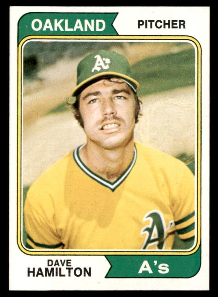 1974 Topps Dave Hamilton #633 card
