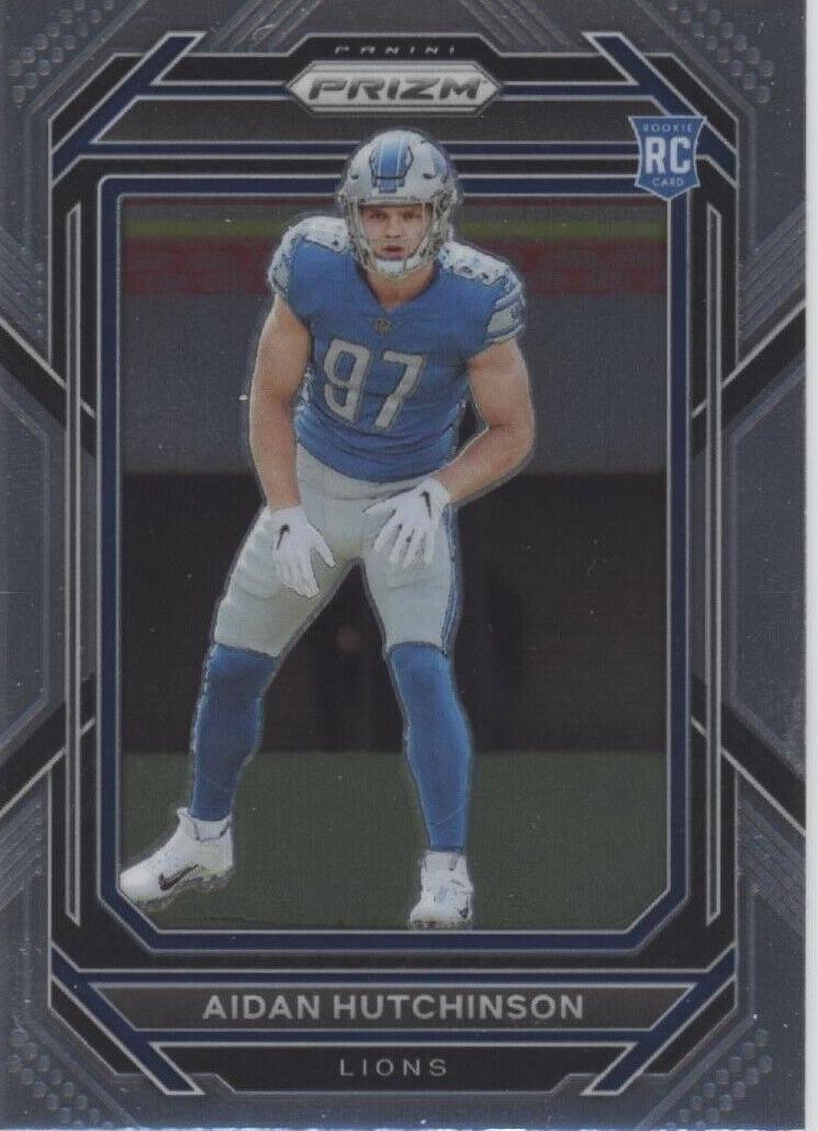 2022 Panini Prizm Aidan Hutchinson [Silver] #340 card
