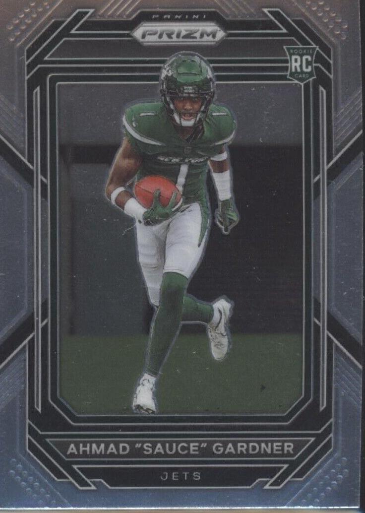 Ahmad "Sauce" Gardner 2022 Prizm Football card