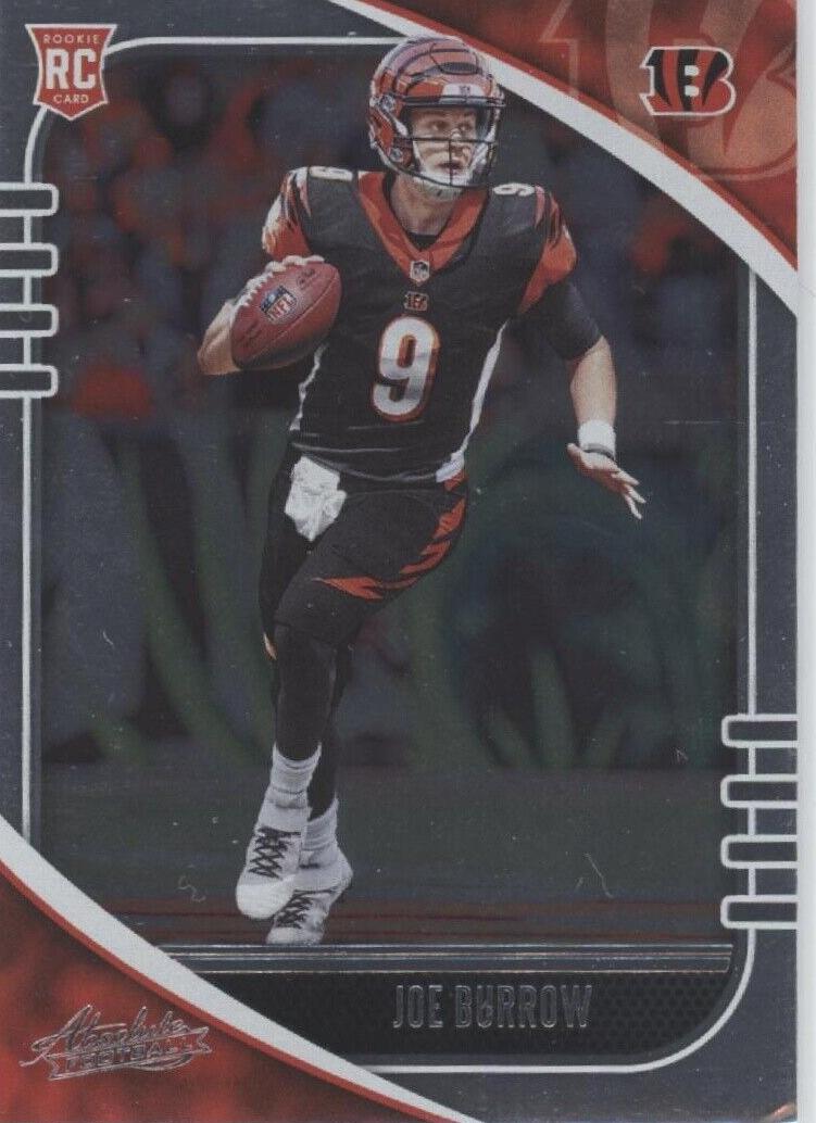 2020 Panini Absolute Base #158 Joe Burrow front