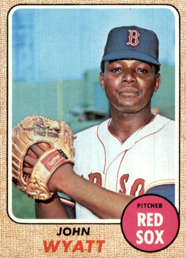 1968 Topps John Wyatt #481 card
