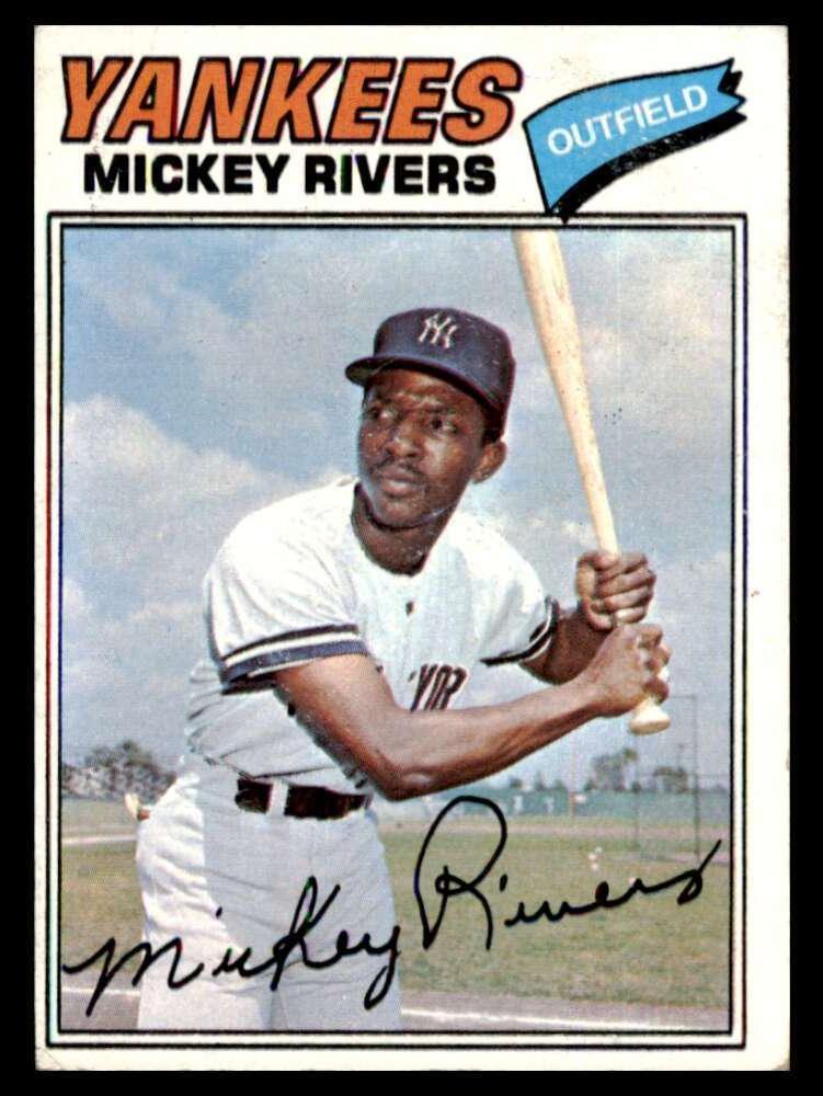 1977 Mickey Rivers #305
