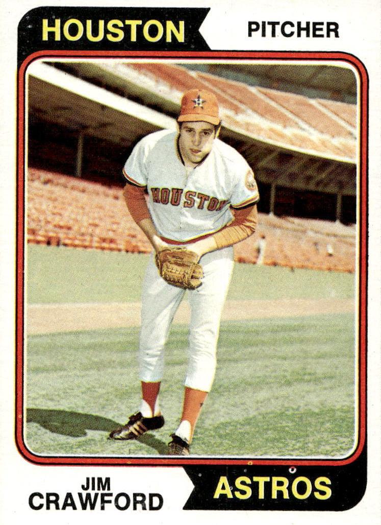 1974 Topps Jim Crawford #279 card