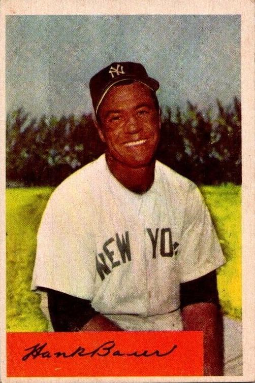 1954 Hank Bauer #129