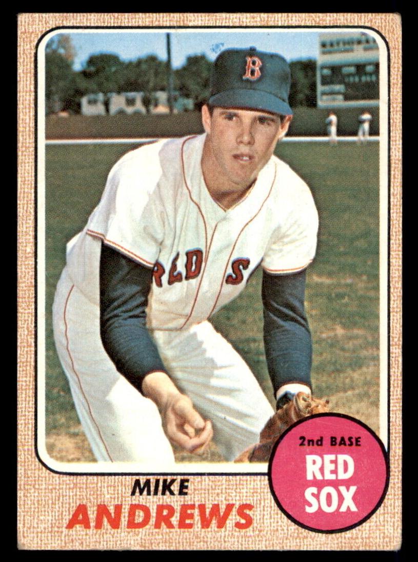 1968 Topps Mike Andrews #502 card