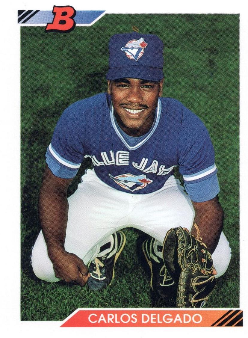 Carlos Delgado 1992 Bowman Baseball