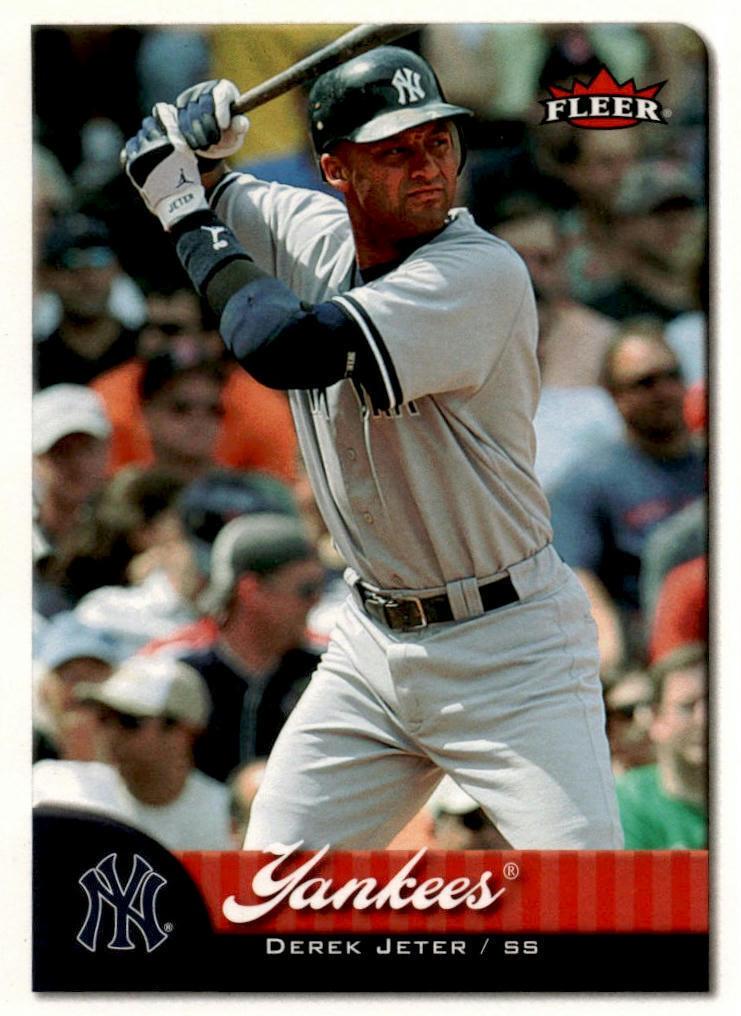 2007 Fleer Derek Jeter #122 card