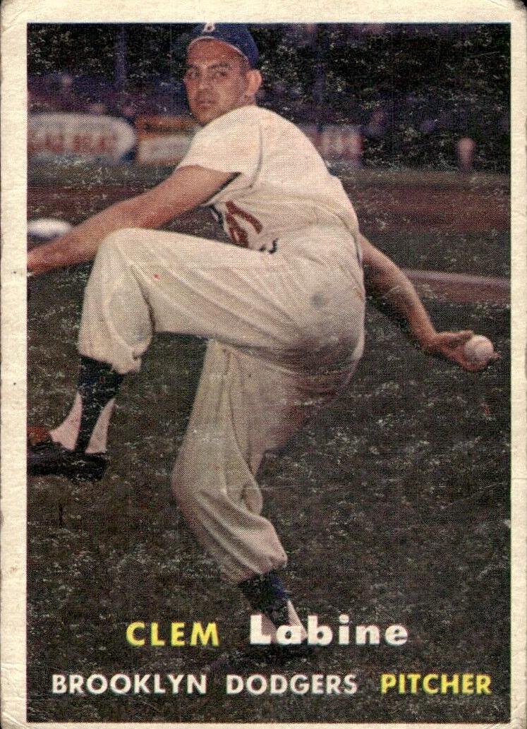 1957 Topps Clem Labine #53 card