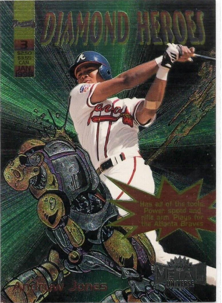 1998 Andruw Jones #3DH