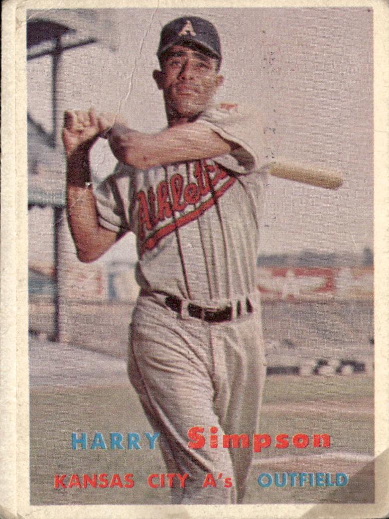 1957 Harry Simpson #225