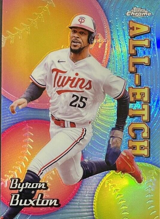 Byron Buxton 2024 Topps Chrome Baseball card