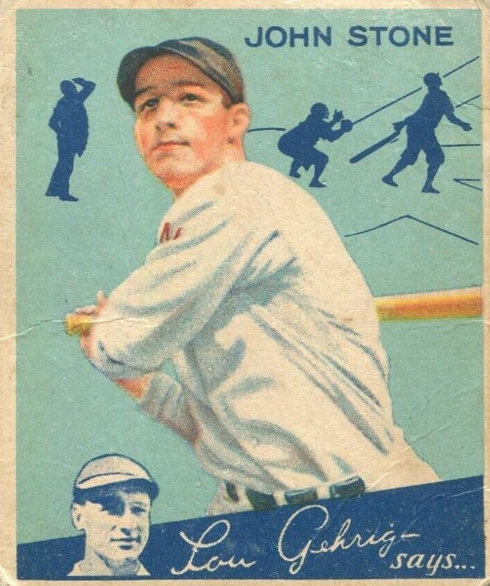 1934 John Stone #89