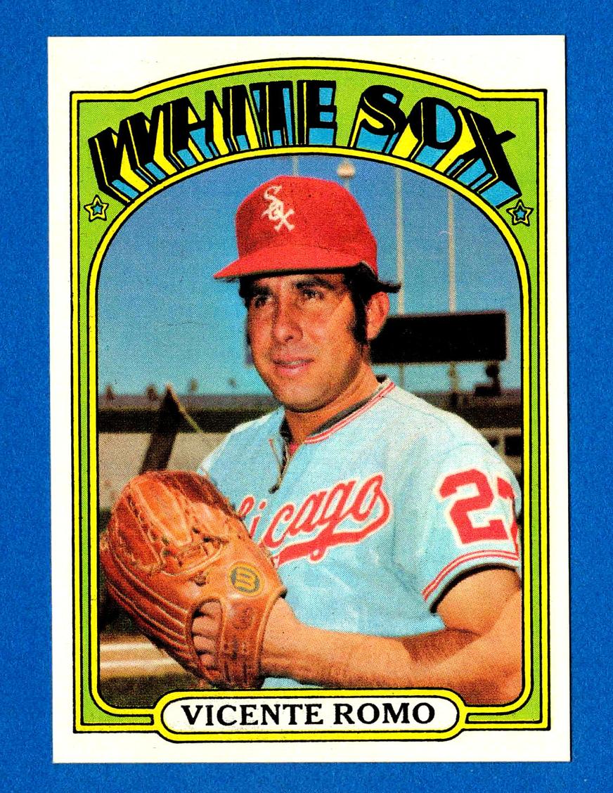 1972 Topps Vicente Romo #499 card