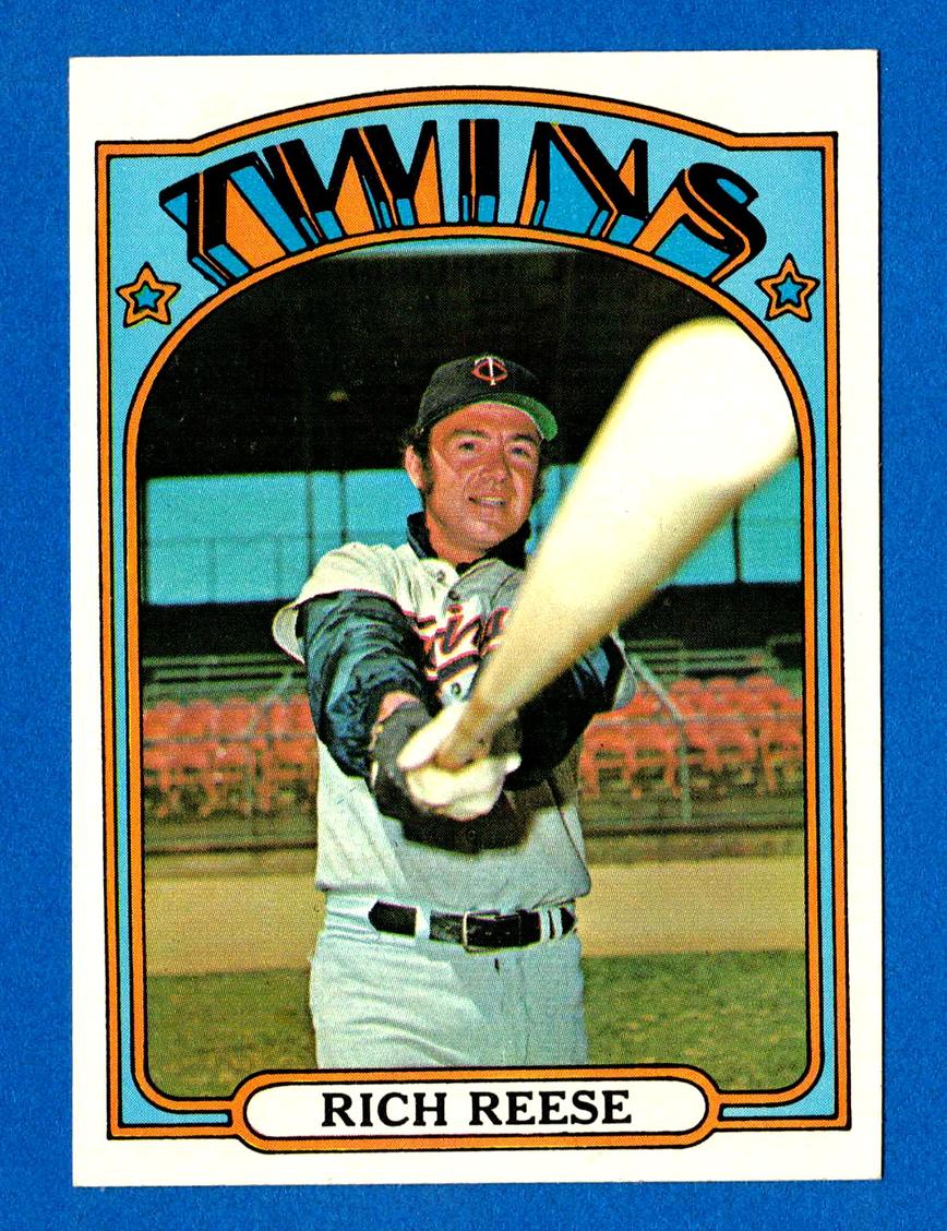 1972 Topps Rich Reese #611 card