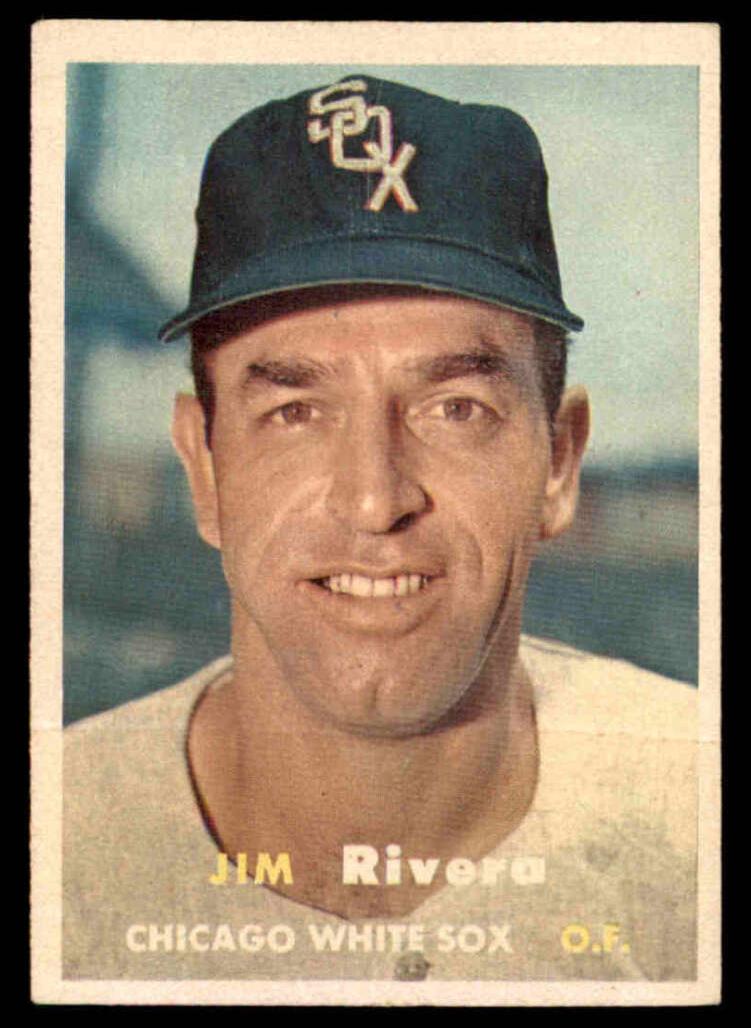 1957 Jim Rivera #107