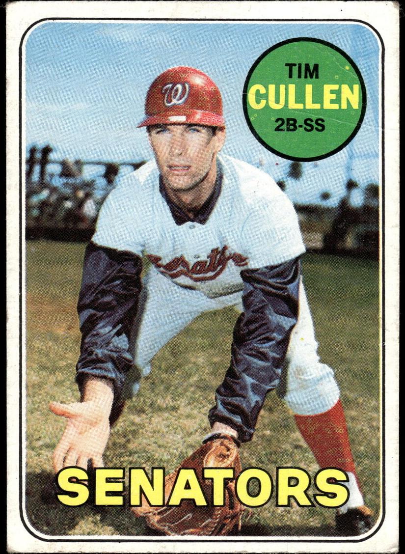 1969 Topps Tim Cullen #586 card