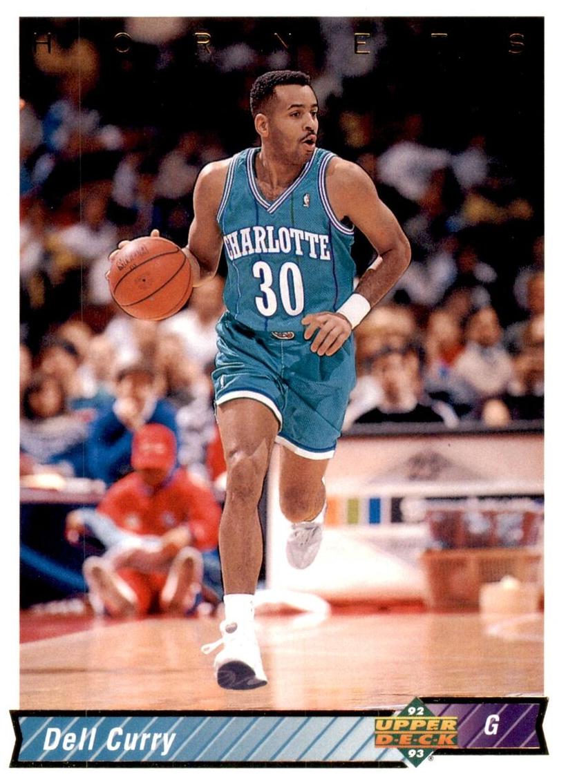 1992 Upper Deck Dell Curry #289 card