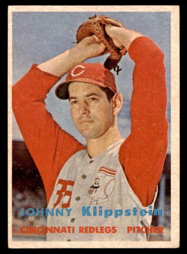 1957 Johnny Klippstein #296