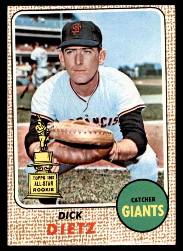 1968 Topps Dick Dietz #104 card