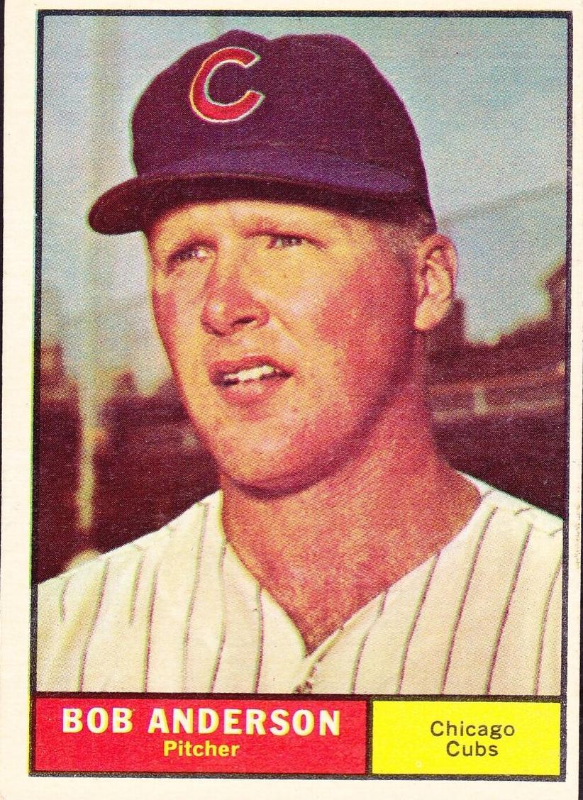 1961 Topps Bob Anderson #283 card
