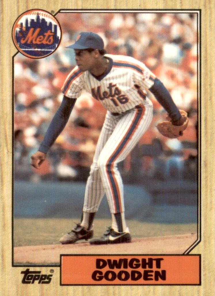 1987 O Pee Chee Dwight Gooden #130 card