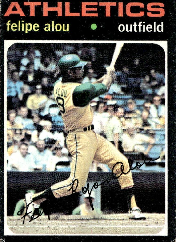 1971 Topps Felipe Alou #495 card