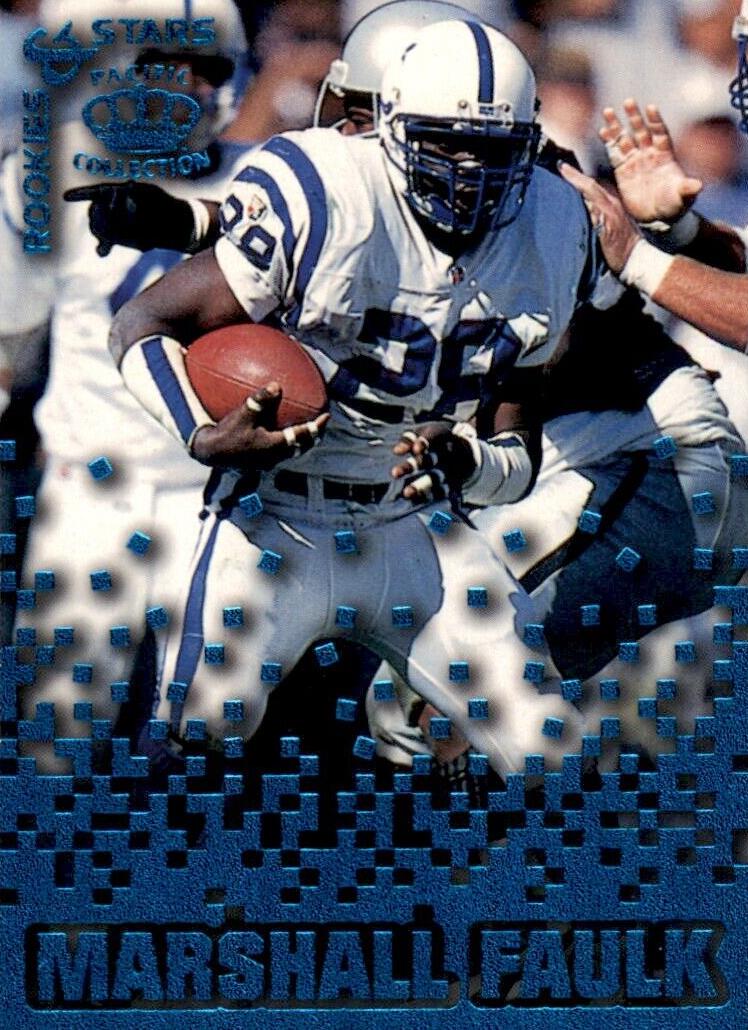 1995 Marshall Faulk [Blue] #RS-16