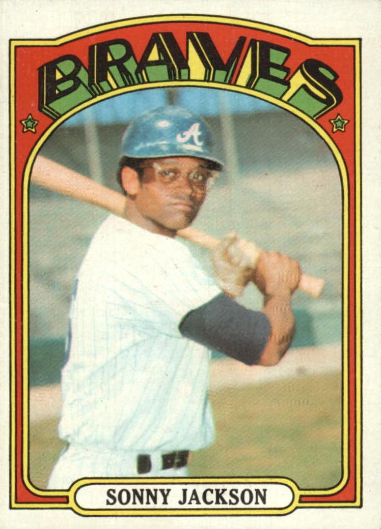 1972 Topps Sonny Jackson #318 card