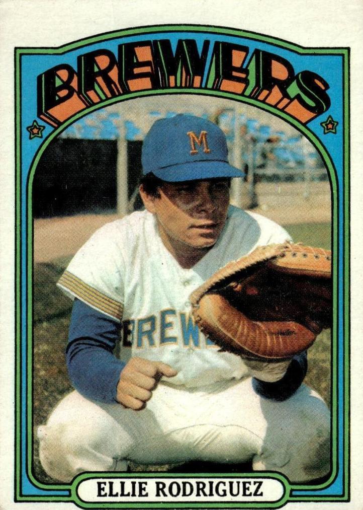 1972 Topps Ellie Rodriguez #421 card