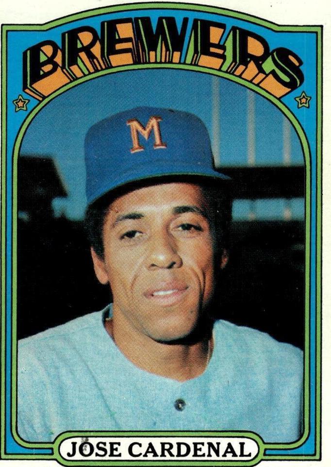 1972 Jose Cardenal #12