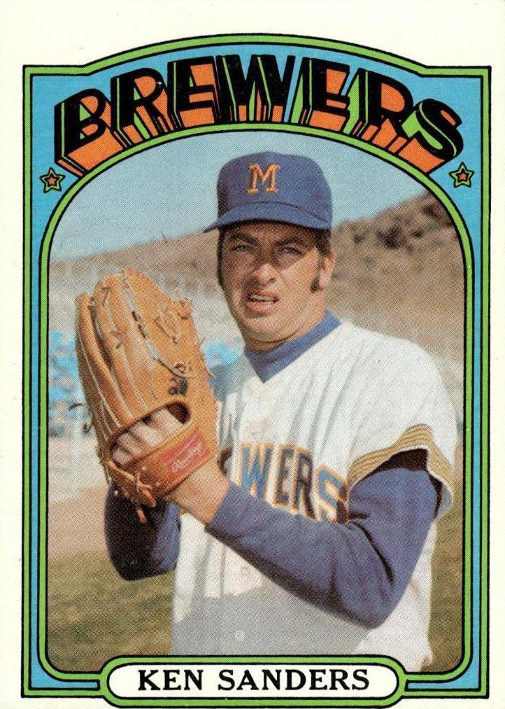 1972 Ken Sanders #391