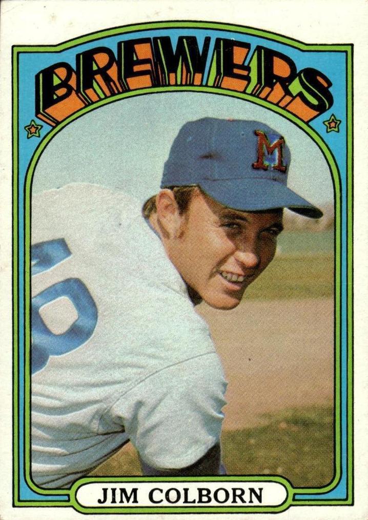 1972 Topps Jim Colborn #386 card