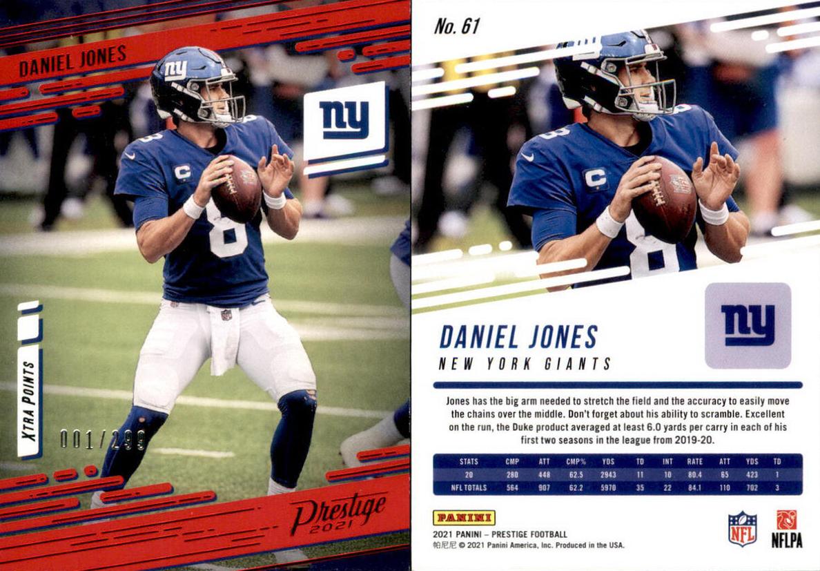 2021 Daniel Jones #61