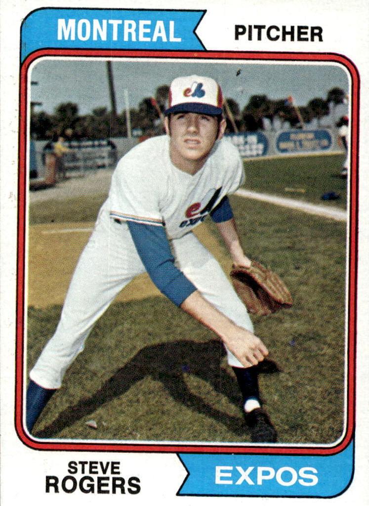 1974 Topps Steve Rogers #169 card