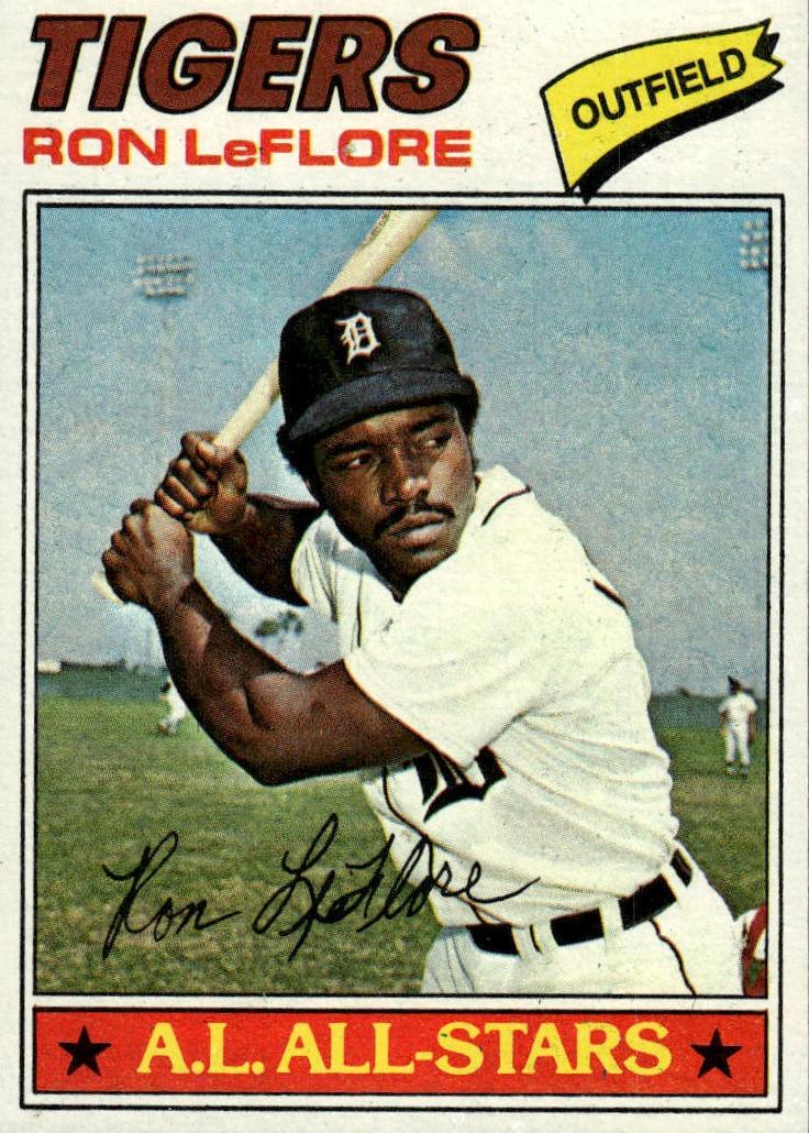 1977 Topps Ron LeFlore #240 card