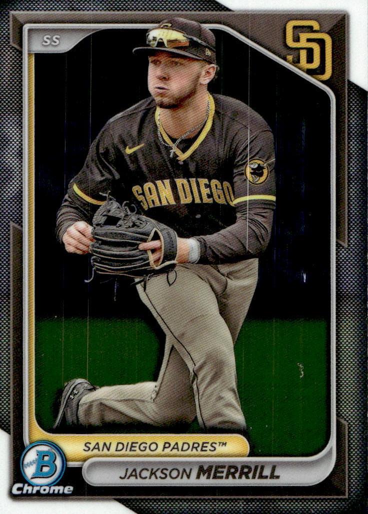 Jackson Merrill 2024 Bowman Chrome Prospects card