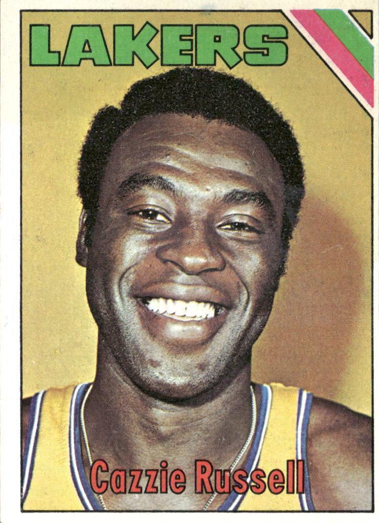 1975 Topps Cazzie Russell #34 card