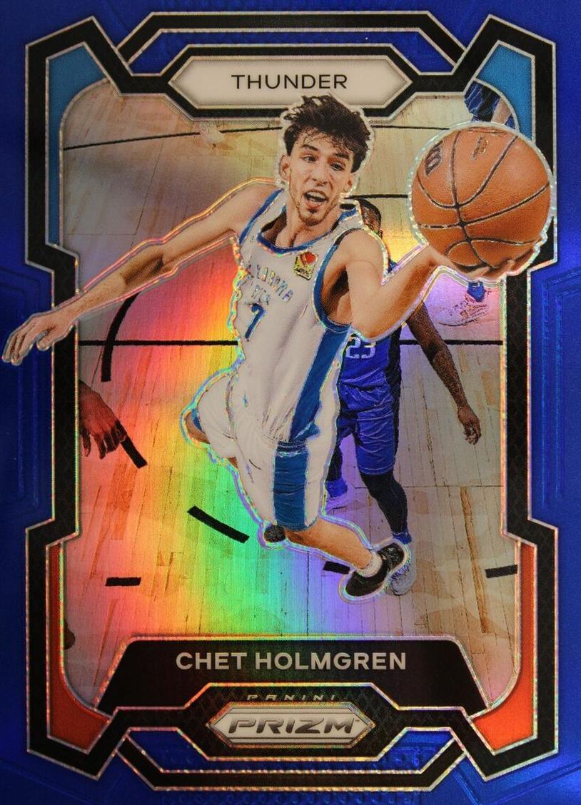 Chet Holmgren 2023-24 Prizm Basketball card