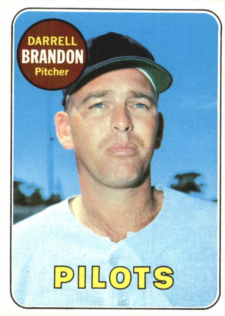 1969 Topps Darrell Brandon #301 card