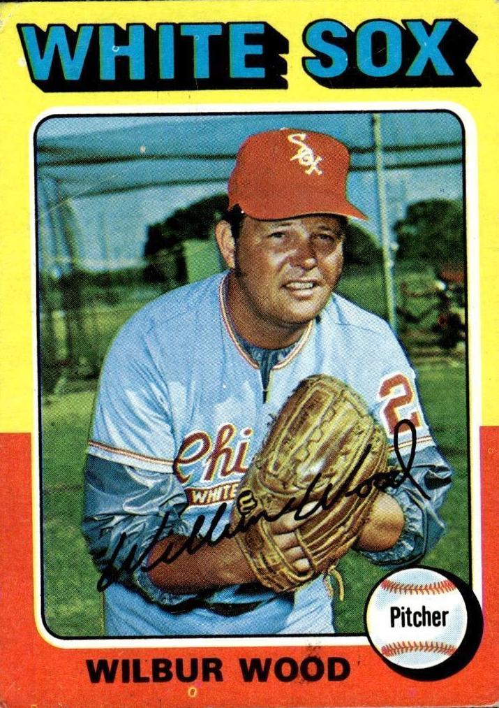 1975 Wilbur Wood #110