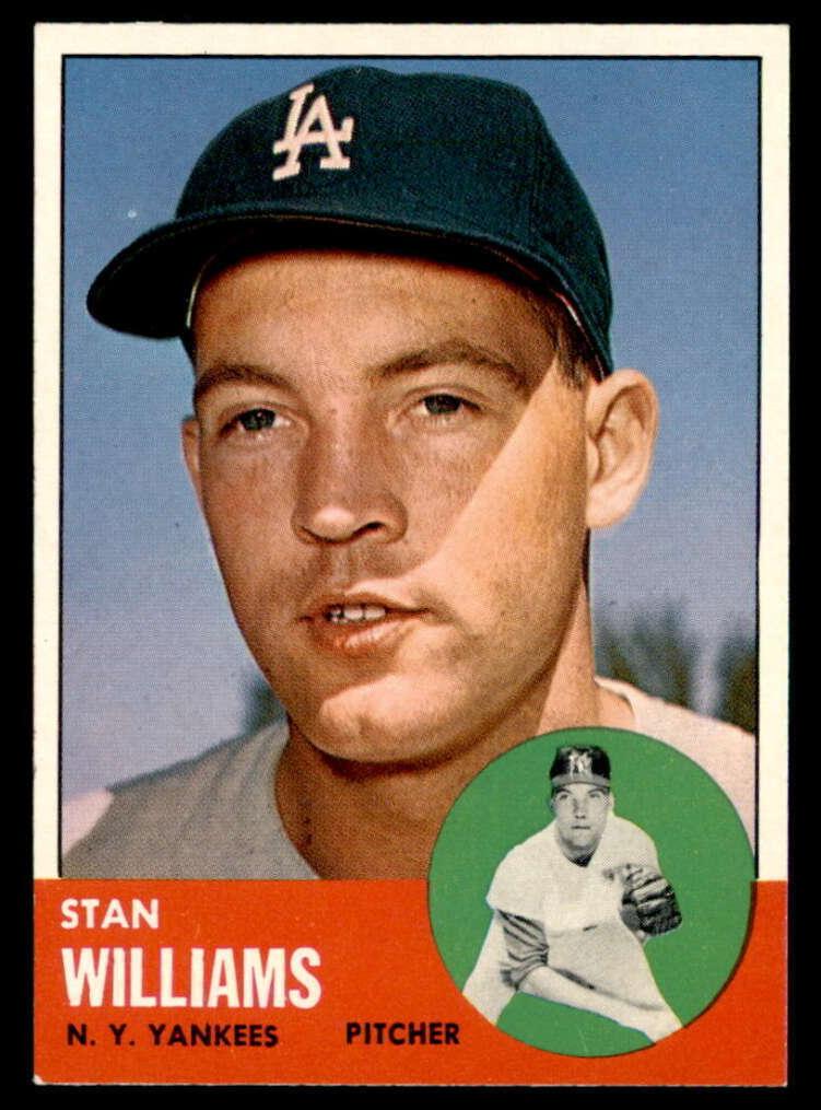1963 Topps Stan Williams #42 card