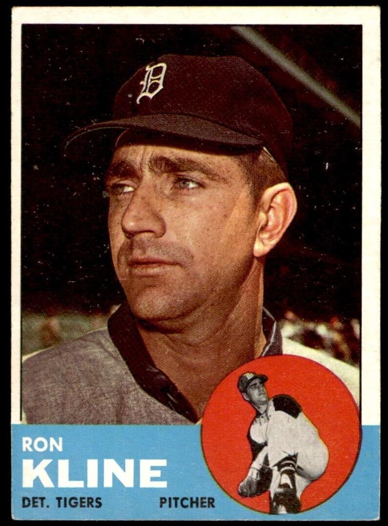 1963 Topps Ron Kline #84 card