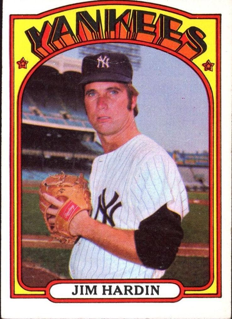 1972 Jim Hardin #287