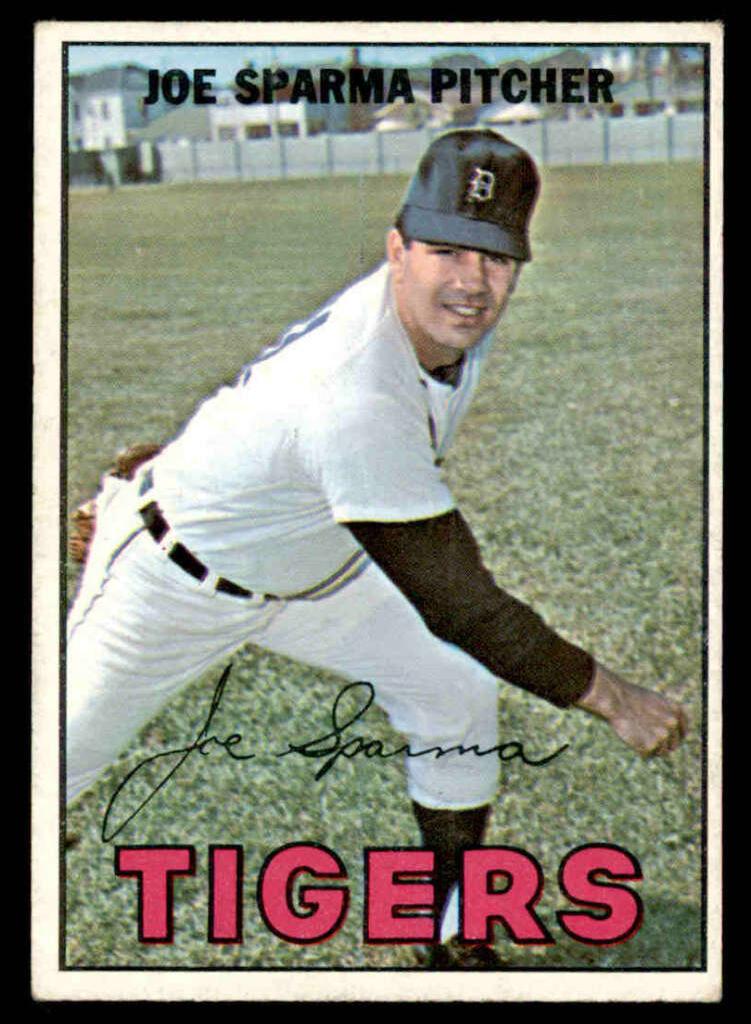 1967 Topps Joe Sparma #13 card